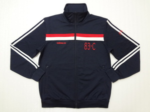 美品 復刻 17年製 adidas Originalsアディダスオリジナルス 83-C TT TRACK TOPトラックトップ J.Mano ネイビーLサイズ ジャージ ジャケット