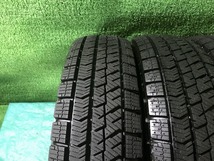 BS ブリヂストン VRX2 155/80R13 2018年製 冬タイヤ スタッドレスタイヤ 4本セット NB8-1 EM_画像2