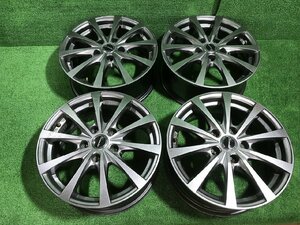 ホットスタッフ エクシーダ― 16インチアルミホイール 6.5J ＋48 5H PCD114.3 4本セット E2-2 YM