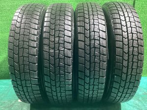 DUNLOP ダンロップ WM02 145/80R13 2019年製 冬タイヤ スタッドレスタイヤ 4本セット NB6-1 YM