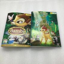 TF バンビ&バンビ2 森のプリンス−ディズニー−★DVD★中古品★レンタル落ち_画像1