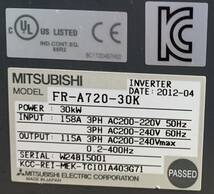 MITSUBISHI 三菱 FREQROL-A700 FR-A720-30K_画像9