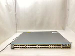 2個入荷　●CISCO Catalyst 2960-S Series PoE+ WS-C2960S-48FPS-L　初期化済★中古品