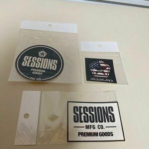 SESSIONS セッションズ ステッカー 3枚セット