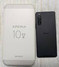 ★美品 ソニー Xperia 10Ⅴ SIMフリー ブラック XQ-DC44 ケース付き_画像2