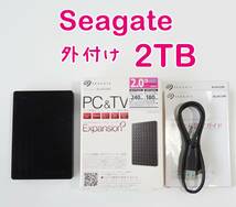 ◆785 時間◆Seagate 2TB HDD ST2000LM003 HN-M201RAD Serial ATA 600 正常品 外付け ハードディスク ポータブル #F984_画像1