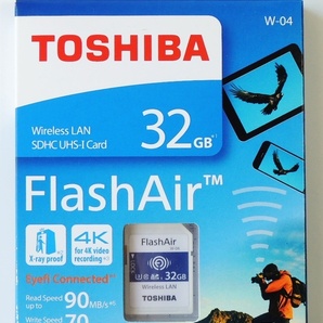 ほぼ新品◆TOSHIBA FlashAir W-04 32GB Wi-Fi 動作品 #AFCDDの画像10