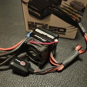 【ファン付】G-FORCE BLC50 ブラシレスアンプ　ESC Brushless ESC　スピードキングツアー等に　PROGBOXを別に出品、同梱可能