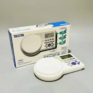 甲MJ17030　美品　クリーニング済　動作確認済　タニタ　TANITA　家庭用　カロリースケール　TCK-003　最大計量：1㎏　デジタル秤　白色