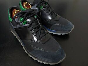 美品 ベルルッティ 9.5 BERLUTI ラントラック Run Track Torino コンビレザースニーカー 6984