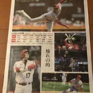 号外 読売新聞 11.17 MVP 大谷翔平  新品の画像2