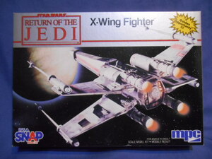 mpc X ウイング 小 スターウォーズ ジェダイの復讐 return of the jedi プラモデル star wars x wing fighter snap model kit