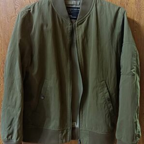 UnitedArrows green label relaxing / BC RipstopMILIリブブルゾン カーキ　M 春秋