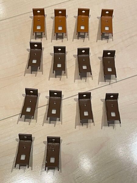 【美品】TOSO エリート用 正面付け シングルブラケット 14個セット(2色)