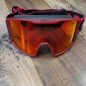 OAKLEY (オークリー) LINE MINER L ラインマイナー B1B レッドライン / Prizm Snow Torch Iridium 中古品