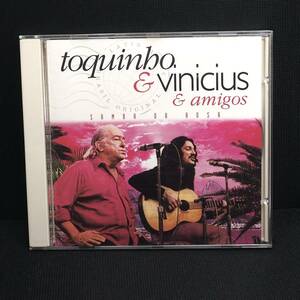 送料185円 トッキーニョ & ヴィニシウス Toquinho & Vinicius & Amigos 珍盤 / SAMBA de ROSA 他18曲 輸入CD 状態良好