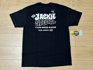 L 新品 PORKCHOP NEIGHBORHOOD CHALLENGER JACKIE SPECIAL Tシャツ 黒 チャレンジャー ポークチョップ ネイバーフッド YOKOHAMA HOT ROD