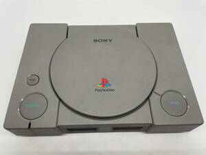 S3244 SONY Sony PlayStation body SCPH-7500 PlayStation first generation retro game machine game disk attaching power supply cable AV cable have 