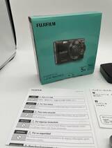 S3336 FUJIFILM フジフィルム デジカメ FINEPIX JX500 デジタルカメラ シルバーカラー 銀色 箱等有 動作確認済 カメラケース付_画像4