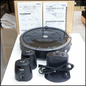 C411 アイロボット i Robot Roomba ルンバ 880 ロボット掃除機 2017年製 ブラシ破損 バーチャルウォール難あり ジャンク