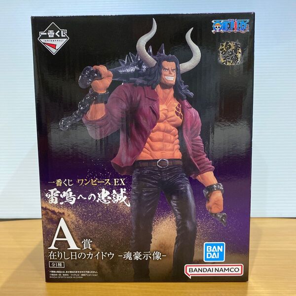 一番くじ ワンピース EX 雷鳴への忠誠 A賞 カイドウ E賞 ゾロ ラバートレイ