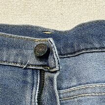 h312 80 年代 ビンテージ LEE ストレッデニム パンツ denim pants ブルー W38 相当 80s vintage リー_画像4