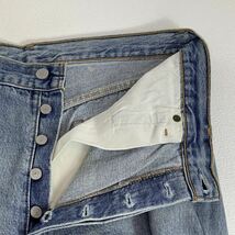 h108 90 年代 アメリカ 製 Levi's 501 W36 × L34 デニム パンツ USA リーバイス 90s vintage ビンテージ denim pants_画像5