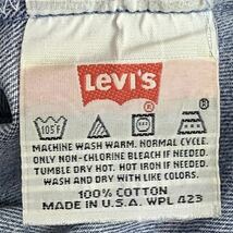 h108 90 年代 アメリカ 製 Levi's 501 W36 × L34 デニム パンツ USA リーバイス 90s vintage ビンテージ denim pants_画像9