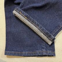 h233 デッドストック 90 年代 アメリカ 製 ビンテージ wrangler cowboy cut stretch slim デニム パンツ 36 × 32 937 ラングラー vintage_画像5