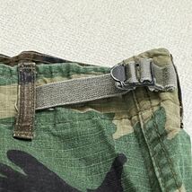 h235 美品 アメリカ 製 RIPSTOP CAMO CARGO PANTS リップストップ カモ カーゴ パンツ USA 迷彩 ARMY アーミー ミリタリー military M_画像4