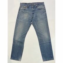 h108 90 年代 アメリカ 製 Levi's 501 W36 × L34 デニム パンツ USA リーバイス 90s vintage ビンテージ denim pants_画像1