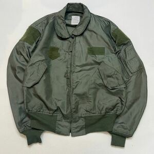 k262 VALLEY APPAREL CWU 36P CONMAR ジップ ミリタリー フライト ジャケット XL 46 48 バレイアパレル