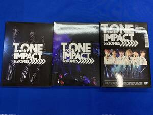 22-y11916-Pr SixTONES TrackONE IMPACT 2DVD+フォトブック 初回盤