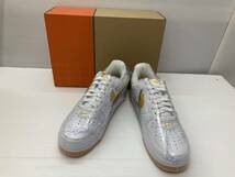 153-KB1731-100r Nike Air Force1 Low UniversityGold ナイキ エアフォース1 ロー ユニバーシティゴールド 27cm FD7039-100 タグ付き未使用_画像1