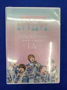 22-y11929-Pr King＆Prince CONCERT TOUR 2020 〜L＆〜 通常盤 Blu-ray ブルーレイ 未開封品