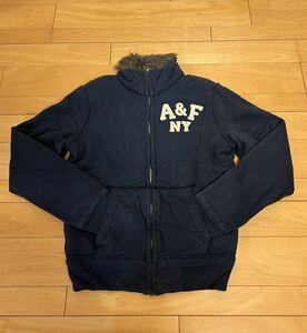 新品タグ付き★アバクロ ネイビーパーカーダ　Ｌサイズ　Abercrombie&Fitch