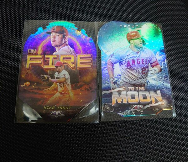 topps FIRE 2022 マイク・トラウト To the Moon　On Fire レジェンズ