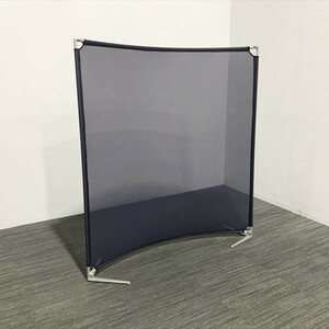  partition independent apshon free free stand panel oka blur blue W1420 H1530 used PJ-861780B