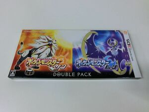  Pocket Monster sun moon double pack 3DS * soft unopened 