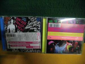 CD　帯付　難波章浩　THE WORLD iS YOURS　/PUNK ROCK THROUGH THE NIGHT　Hi-STANDARD