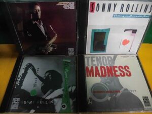 輸入盤CD　ソニー・ロリンズ　4枚セット　Sonny Rollins　Falling in Love…/ Tenor Madness/ and the Contemporary…/ Worktime