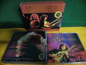 輸入盤CD3枚組 レッド・ツェッペリン　Led Zeppelin Arabesque & Baroque　At Earls Court LONDON 1975 ANTRABATA Reference Master