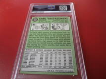 １９６７　TOPPS　＃３５５　CARL　YASTRZEMSKI　　PSA　VG-3_画像3