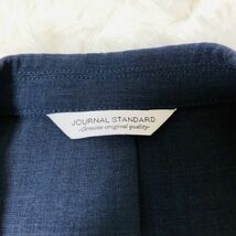 ジャーナルスタンダード　JOURNAL STANDARD　スーツ　セットアップ　テーラードジャケット　M　ネイビー　ストレッチ　本切羽　ブレザー_画像3