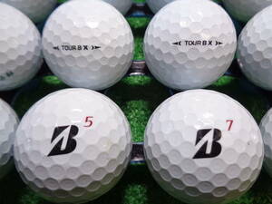 [BR845.] ブリヂストン ツアービーエックス 22年 BRIDGESTONE TOUR BX 20球 ロストボール 【中古】