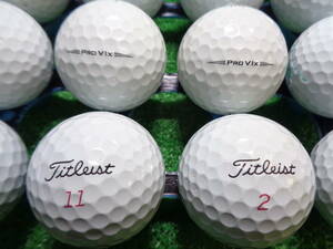 [MTL523.] 【マジック】 B級 タイトリスト プロ ブイワンエックス　19年 Titleist PRO V1X 20球 ロストボール 【中古】