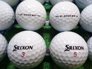 [MSR312.] 【マジック】 B級 スリクソン ゼットスター 17年 エックスブイ SRIXON Z・STAR XV 20球 ロストボール 【中古】