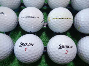 [MSR263.] 【マジック】 B級 スリクソン ゼットスター 21年 エックスブイ SRIXON Z・STAR XV 20球 ロストボール 【中古】