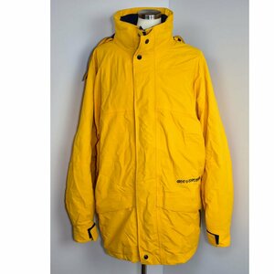 ゴアテックス グレートエスケープ フリースライナー付 マウンテンパーカ― XXLサイズ イエロー×ネイビー[Gore-Tex][GREAT ESCAPES][登山]