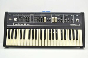 Roland RS-09 organ/strings 09 シンセサイザー 44鍵盤 音出しOK[ローランド][アナログ][オルガン][キーボード]8M